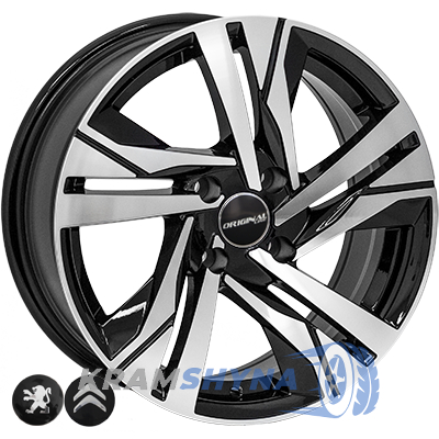 Zorat Wheels BK5543 7x16 4x108 ET25 DIA65.1 BP
