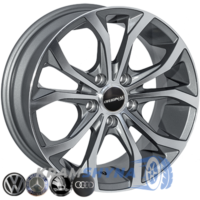 JH 00161 7x16 5x112 ET35 DIA66.6 GP