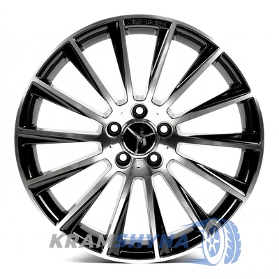 Replica Mercedes MR866 8.5x19 5x112 ET38 DIA66.6 BKF