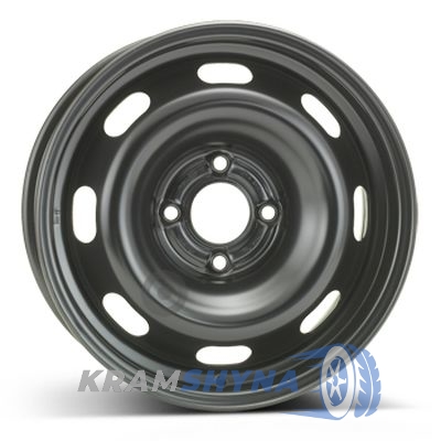 ALST (KFZ) 8055 Peugeot 6x15 4x108 ET23 DIA65 Black