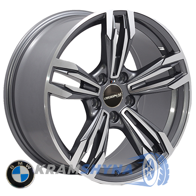 Zorat Wheels BK5730 8.5x18 5x120 ET38 DIA74.1 GP