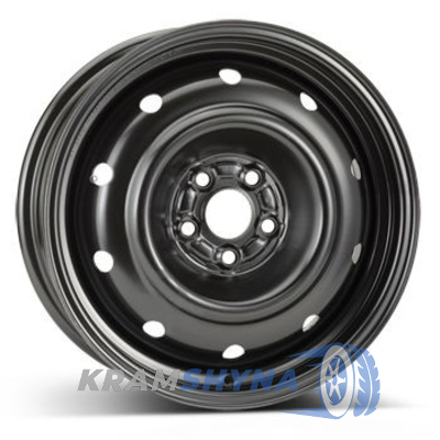 ALST (KFZ) 9552 Subaru 6.5x16 5x100 ET48 DIA56 Black