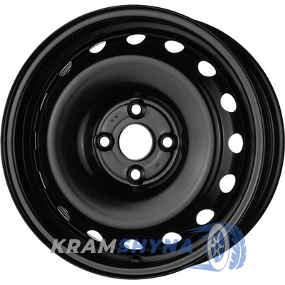 Magnetto Wheels R1-1942 6x15 4x100 ET47 DIA54 Black
