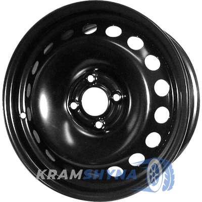 Magnetto Wheels R1-1469 6.5x15 4x100 ET45 DIA60.1 Black