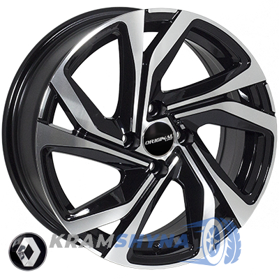 Zorat Wheels BK5762 6x15 5x108 ET44 DIA63.4 BP
