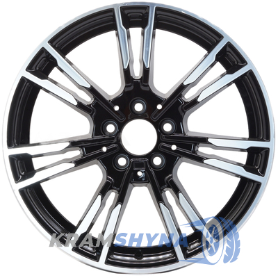 Replica B7065 8.5x19 5x120 ET30 DIA72.6 BKF