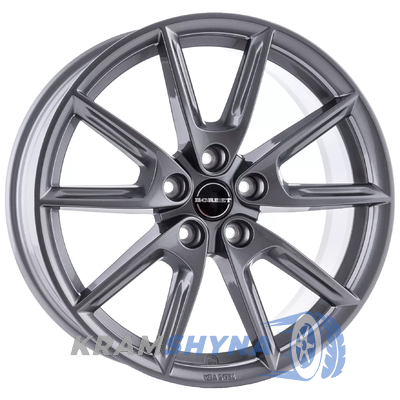 Borbet LX18 8x18 5x112 ET44 DIA57.1 Gray