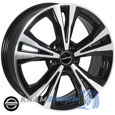 Zorat Wheels BK5594 7x18 5x114.3 ET35 DIA66.1 BP
