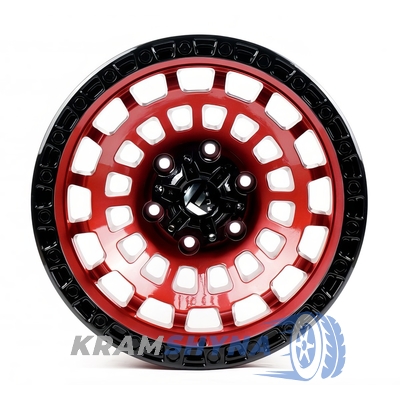Off Road Wheels OW1025 9x17 6x139.7 ET-12 DIA110.5 RBLBR