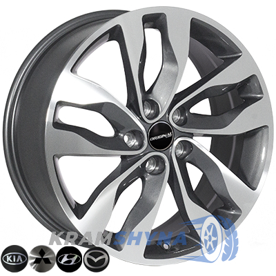 JH 5532 7.5x18 5x114.3 ET46 DIA67.1 GMF