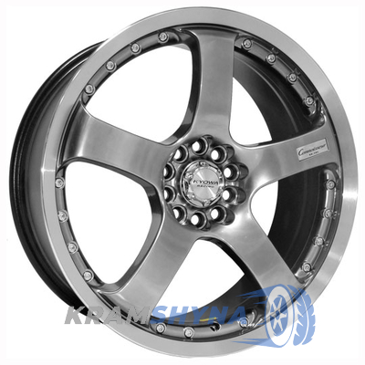 Kyowa Racing KR-208 7.5x18 5x108 ET45 DIA73.1 HPBL