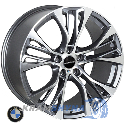 Zorat Wheels BK5734 10x20 5x120 ET40 DIA74.1 MG