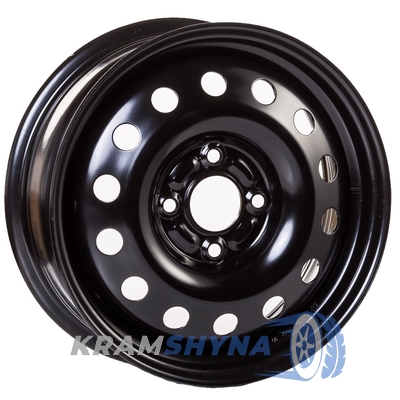 Kapitan Dacia Logan 6x15 4x100 ET43 DIA60.1 Black