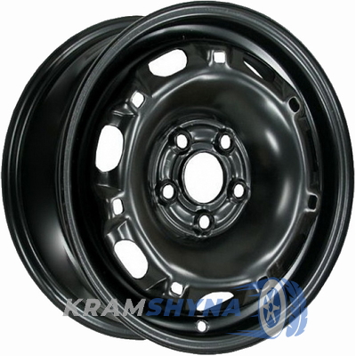 Kapitan VAG 6.5x16 5x100 ET36 DIA57.1 Black