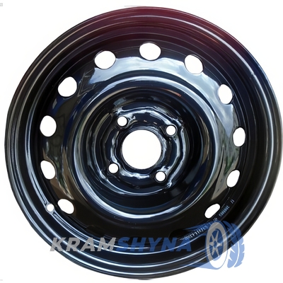 Дорожная Карта Renault 6.5x16 5x114.3 ET50 DIA66.1 Black
