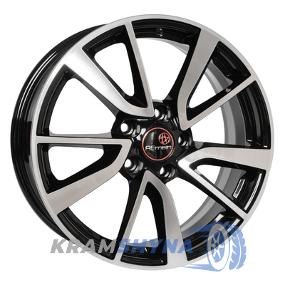 Remain R162 7.5x17 5x112 ET49 DIA57.1 Алмаз черн