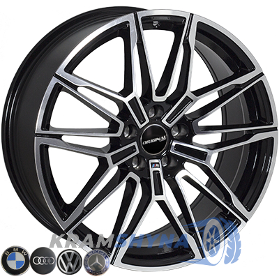 Zorat Wheels BK5938 9x19 5x112 ET42 DIA66.6 BP