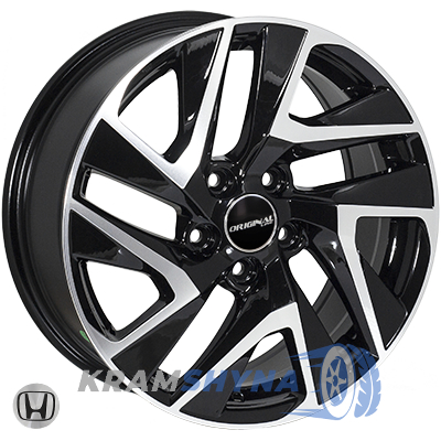 Zorat Wheels BK5025 7x17 5x114.3 ET45 DIA64.1 BP