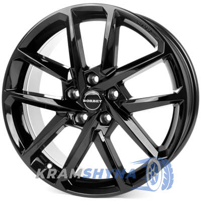 Borbet N 6.5x17 5x112 ET38 DIA57.1 Black