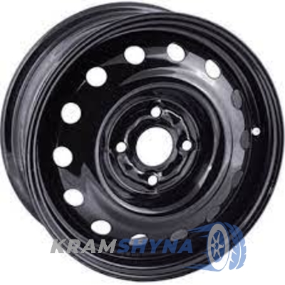 Steel Trebl 53A35D 5.5x14 4x100 ET35 DIA57.1 Black