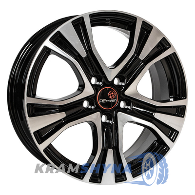 Remain R159 7x17 5x112 ET46 DIA66.6 Алмаз черн