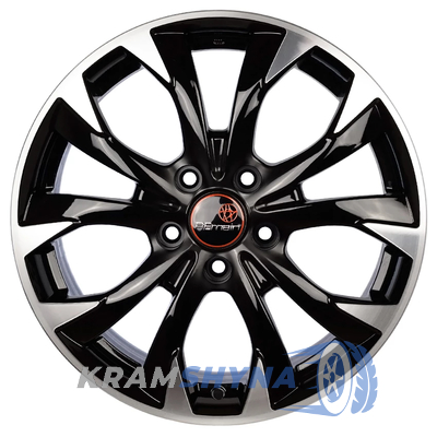 Remain R152 7x17 5x112 ET54 DIA57.1 Алмаз черн