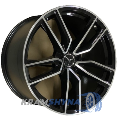 Replica MR5610 11x21 5x112 ET49 DIA66.6 BKF