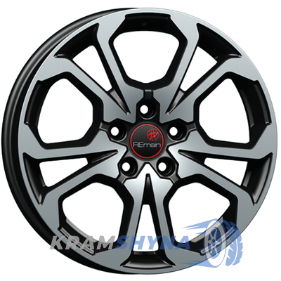 Remain R242 6.5x17 5x112 ET38 DIA57.1 Алмаз черн