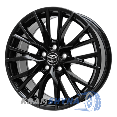 Replica Toyota D1260 7.5x17 5x114.3 ET35 DIA0 Black
