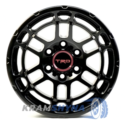 Replica TY883TRD 8x17 6x139.7 ET5 DIA106.1 Black