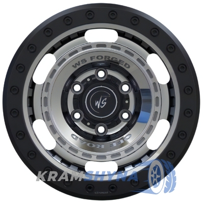 WS FORGED WS-F53 9x17 6x139.7 ET-10 DIA106.1 SGLSB