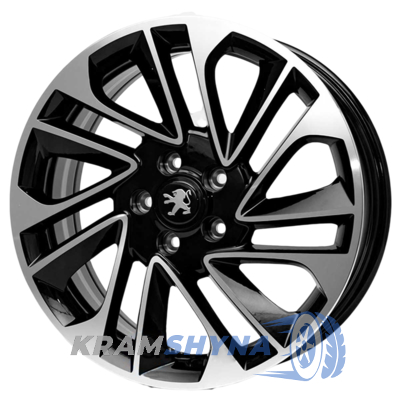 Replica Peugeot RX703 7x17 5x108 ET46 DIA67.1 BMF