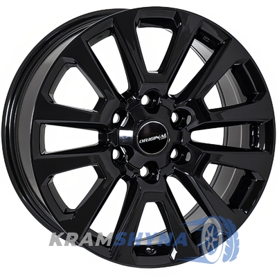 Zorat Wheels BK5881 7.5x17 6x139.7 ET25 DIA106.1 Black