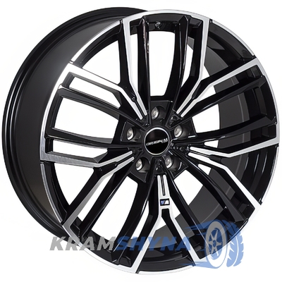 Zorat Wheels ZW-BK5964 8x19 5x120 ET30 DIA74.1 BP