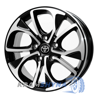 Replica Toyota RX530 6.5x16 5x114.3 ET35 DIA73.1 BMF