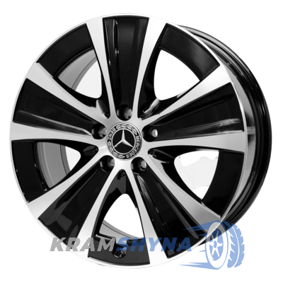 Replica Mercedes RX713 8x18 5x112 ET43 DIA0 BMF