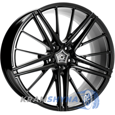 Wrath Wheels WF-5 10x20 5x120 ET38 DIA74.1 Black