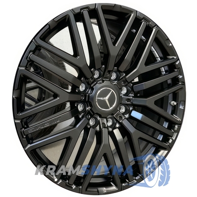 Mercedes OEM A4634014000 9.5x22 8x165.1 ET60 DIA0 Black