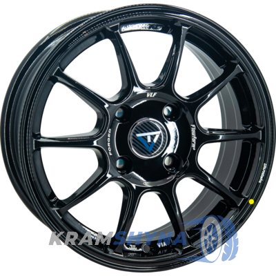 VLF ULF15 6.5x15 4x100 ET40 DIA73.1 Black