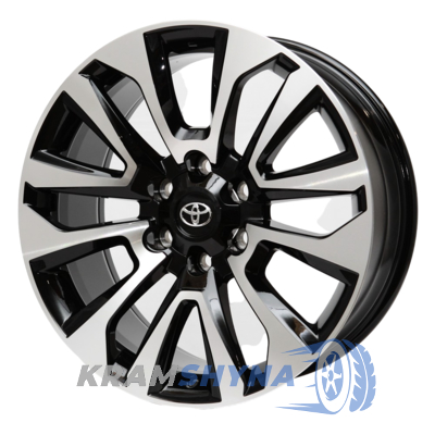 Replica Toyota ZT904 7.5x19 6x139.7 ET25 DIA106.1 BMF
