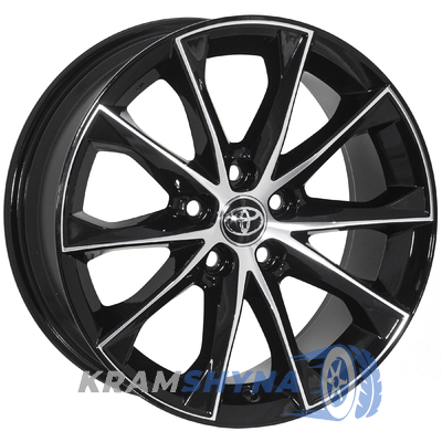 Zorat Wheels BK5628 7.5x18 5x114.3 ET40 DIA60.1 BP