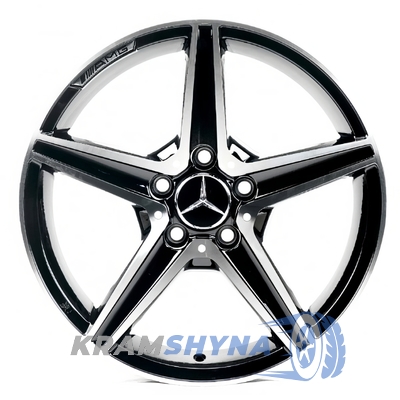 Replica MR5376 7.5x17 5x112 ET45 DIA66.45 GBMF