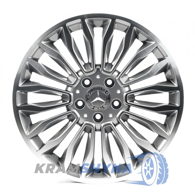 Replica MR1490 7.5x18 5x112 ET52 DIA66.45 GGrayMF