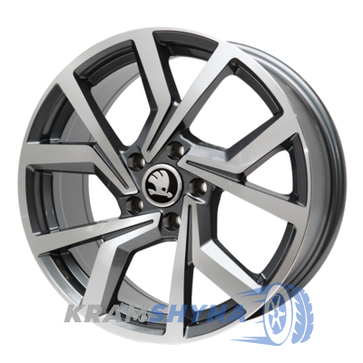 Replica Skoda RB103 7.5x17 5x112 ET40 DIA57.1 GMF