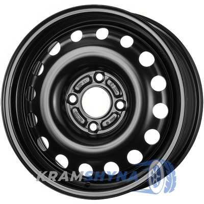 Magnetto Wheels R1-1989 6x15 4x108 ET47.5 DIA63.3 Black