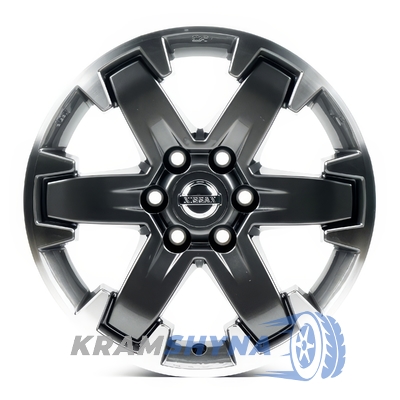 Replica NS375 7x16 6x114.3 ET30 DIA66.1 MG