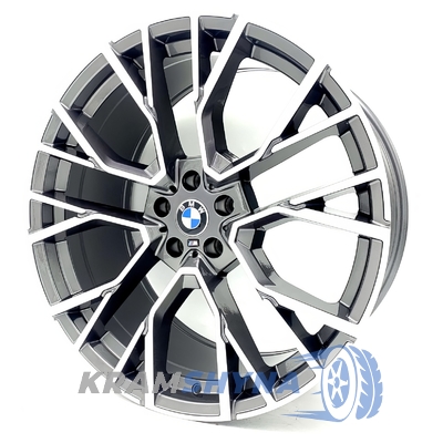 Replica BMW B5075 10.5x22 5x112 ET40 DIA66.6 DGMF