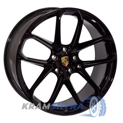 ZF C395 9.5x22 5x130 ET45 DIA71.6 Black
