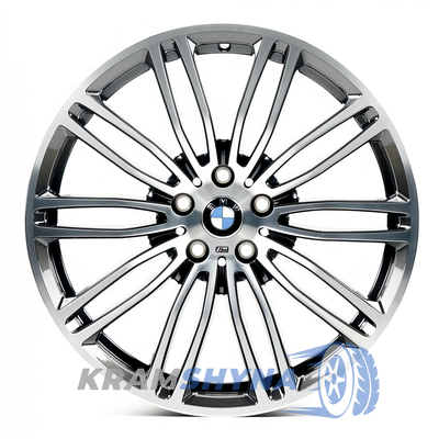 Replica BMW B155 8x19 5x112 ET30 DIA66.6 GGrayMF
