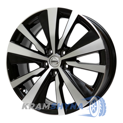 Replica Nissan YX651 8.5x19 5x114.3 ET55 DIA66.1 BMF